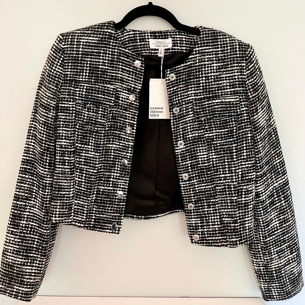 NWT & OTHER STORIES Tailored Tweed Jacket